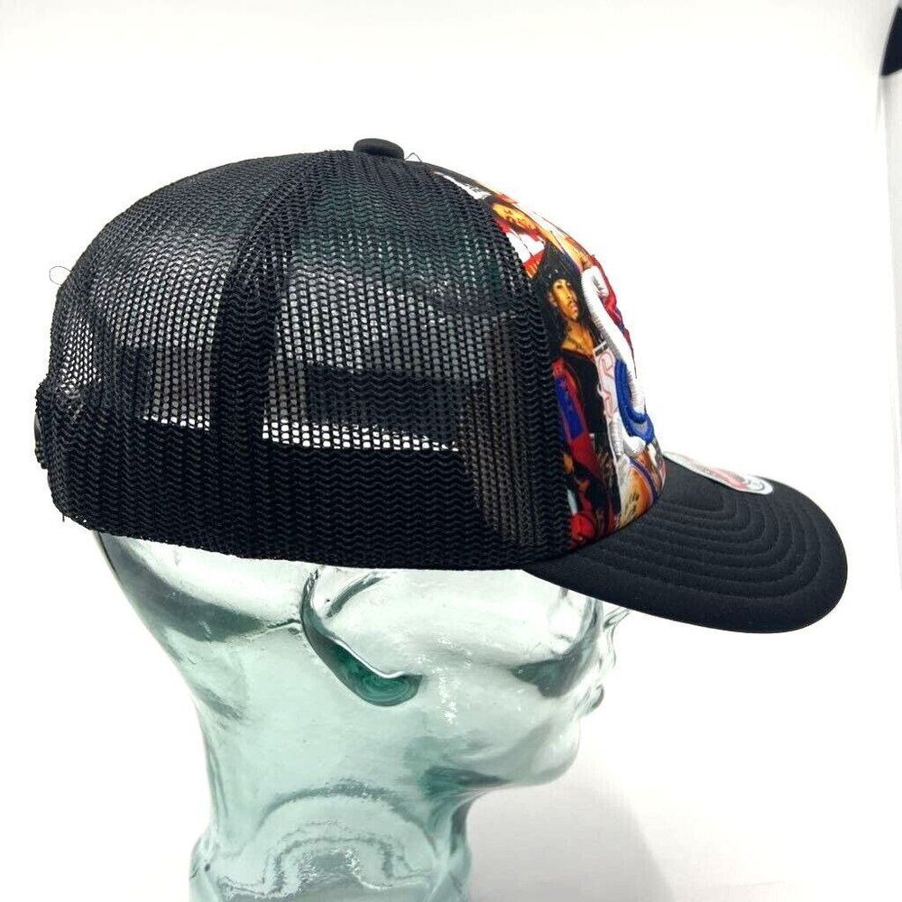 Mitchell & Ness Philadelphia 76ers Trucker Hat Mens OSFM Black New Allen Iverson - Picture 7 of 10